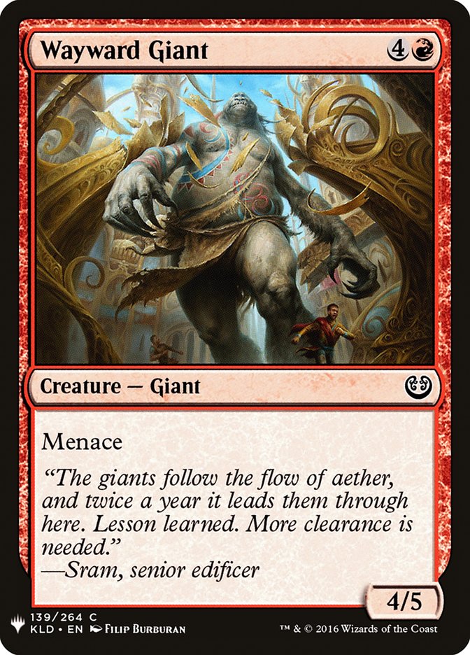 Wayward Giant [Mystery Booster] | Shuffle n Cut Hobbies & Games