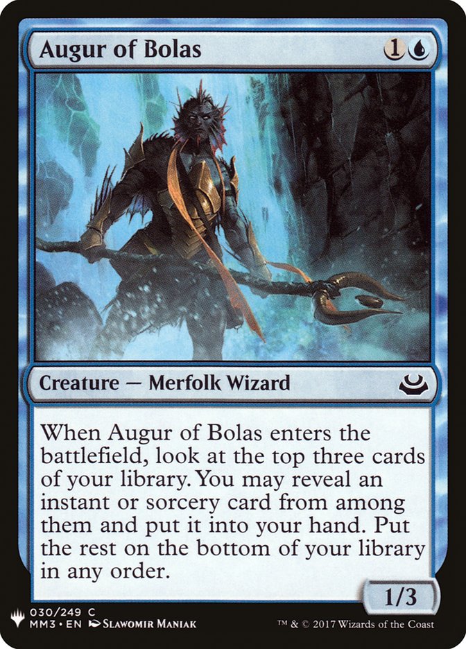 Augur of Bolas [Mystery Booster] | Shuffle n Cut Hobbies & Games