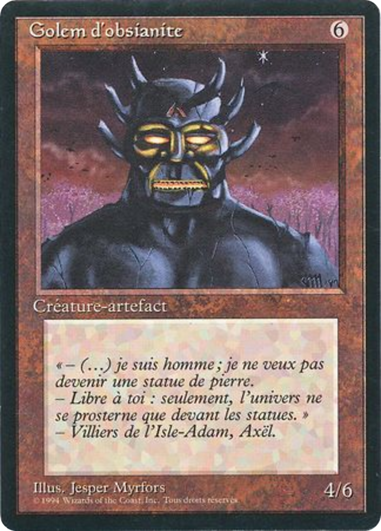 Obsianus Golem [Foreign Black Border] | Shuffle n Cut Hobbies & Games