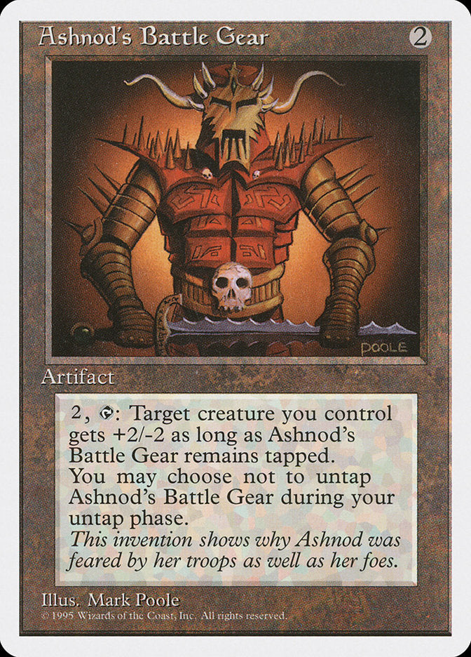 Ashnod's Battle Gear [Fourth Edition] | Shuffle n Cut Hobbies & Games