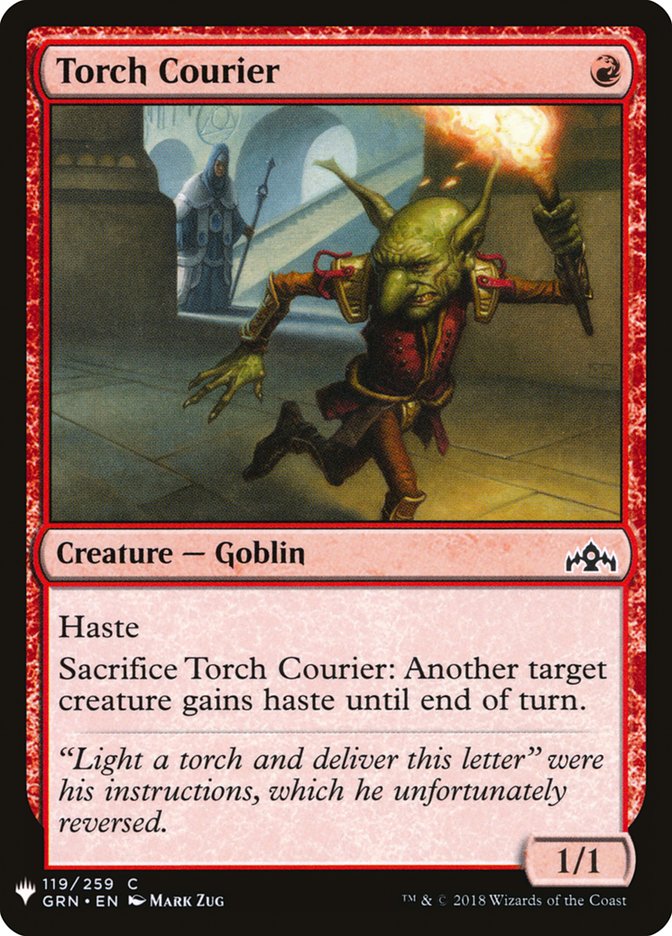 Torch Courier [Mystery Booster] | Shuffle n Cut Hobbies & Games