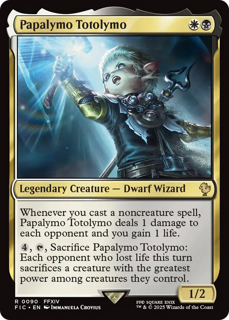 Papalymo Totolymo [FINAL FANTASY Commander] | Shuffle n Cut Hobbies & Games