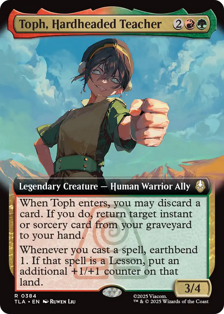 Toph, Hardheaded Teacher (Extended Art) [Avatar: The Last Airbender] | Shuffle n Cut Hobbies & Games