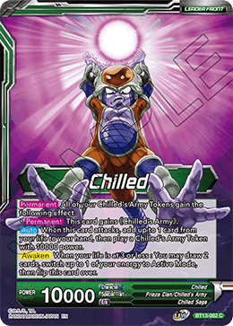 Chilled // Chilled, the Pillager (Common) (BT13-062) [Supreme Rivalry] | Shuffle n Cut Hobbies & Games