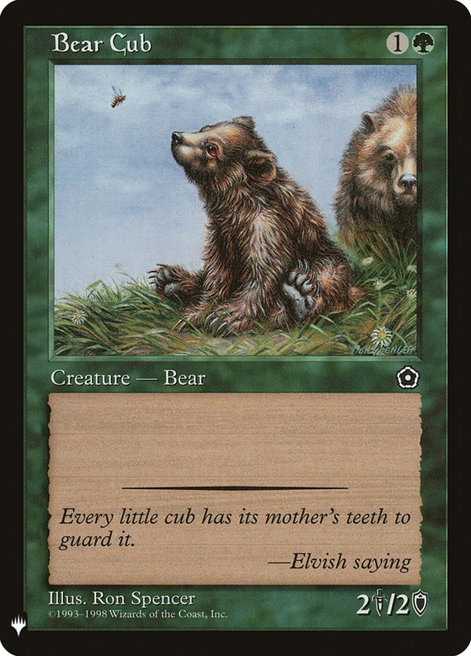 Bear Cub [Mystery Booster] | Shuffle n Cut Hobbies & Games