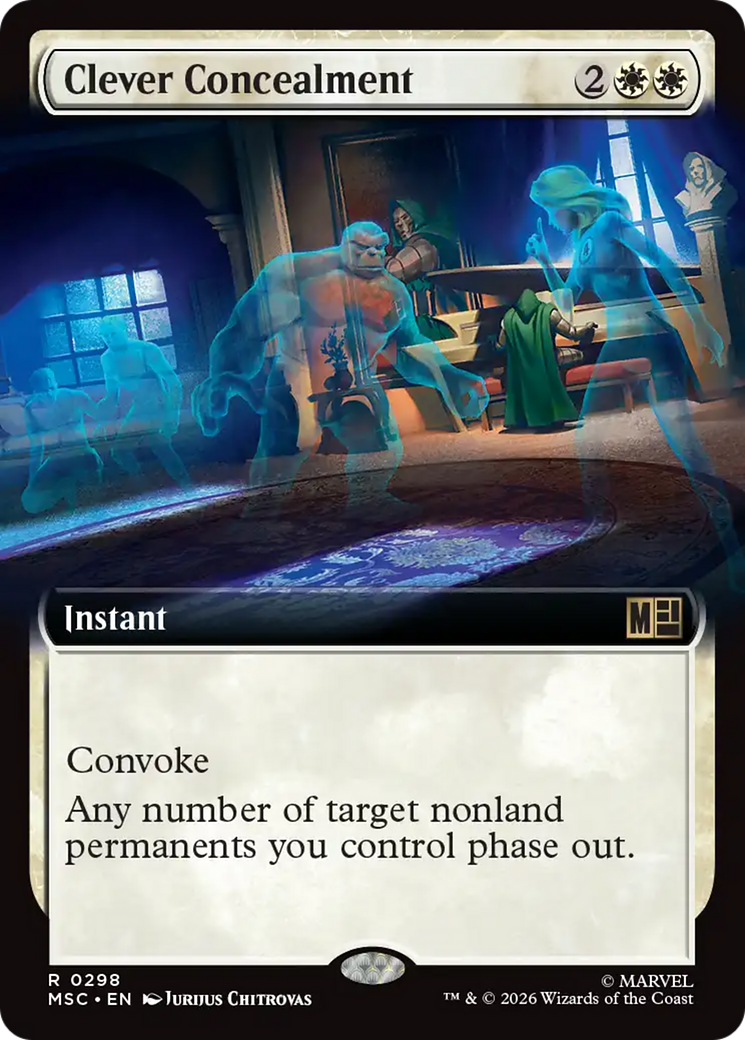 Clever Concealment (Extended Art) [Marvel Super Heroes Commander] | Shuffle n Cut Hobbies & Games