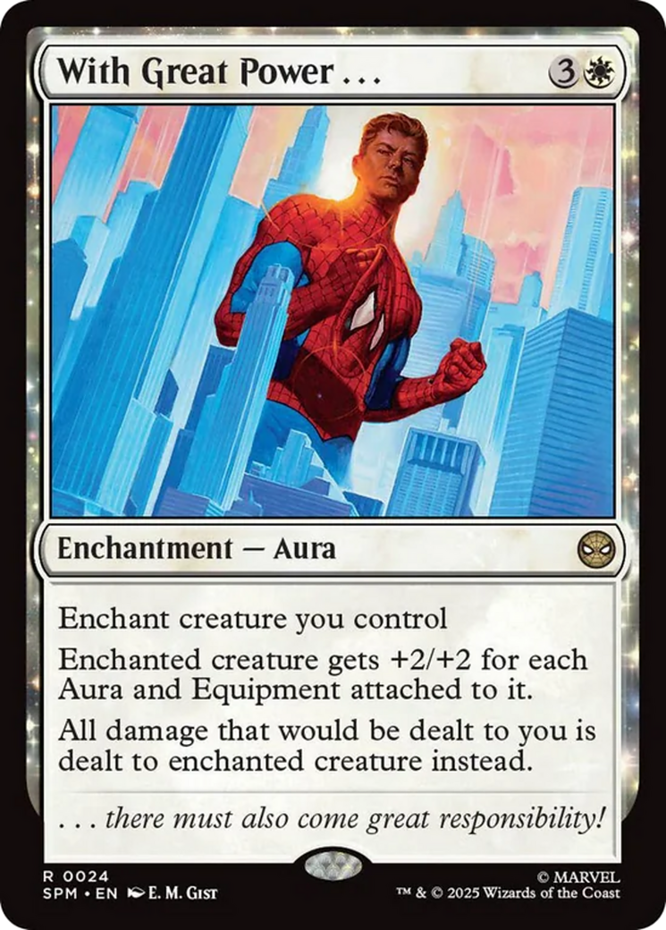 With Great Power... [Marvel's Spider-Man] | Shuffle n Cut Hobbies & Games