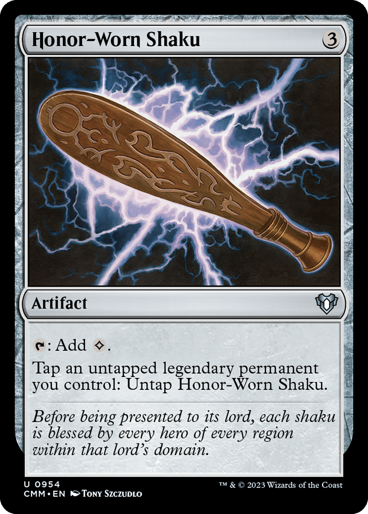 Honor-Worn Shaku [Commander Masters] | Shuffle n Cut Hobbies & Games