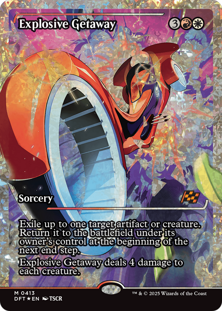 Explosive Getaway (Promo Pack) [Aetherdrift Promos] | Shuffle n Cut Hobbies & Games