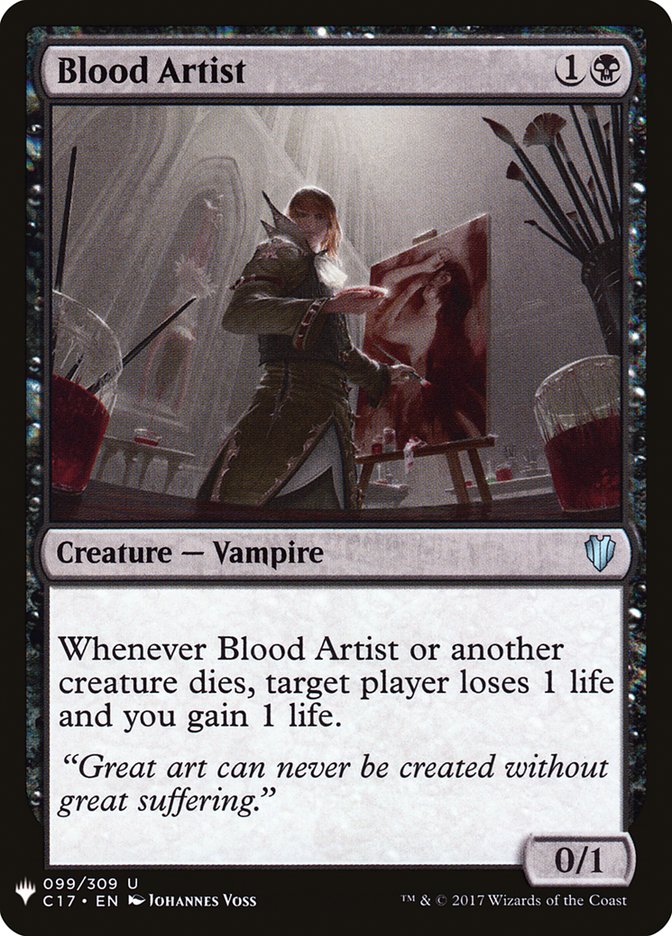 Blood Artist [Mystery Booster] | Shuffle n Cut Hobbies & Games