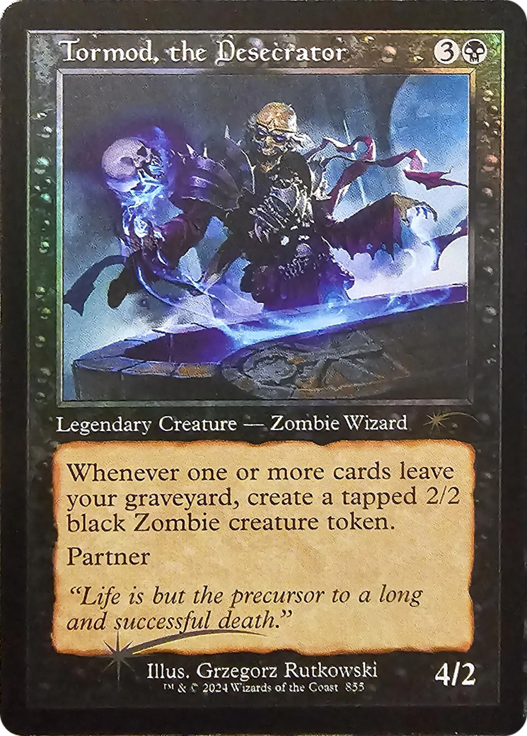 Tormod, the Desecrator (Retro Frame) [Secret Lair Drop Series] | Shuffle n Cut Hobbies & Games