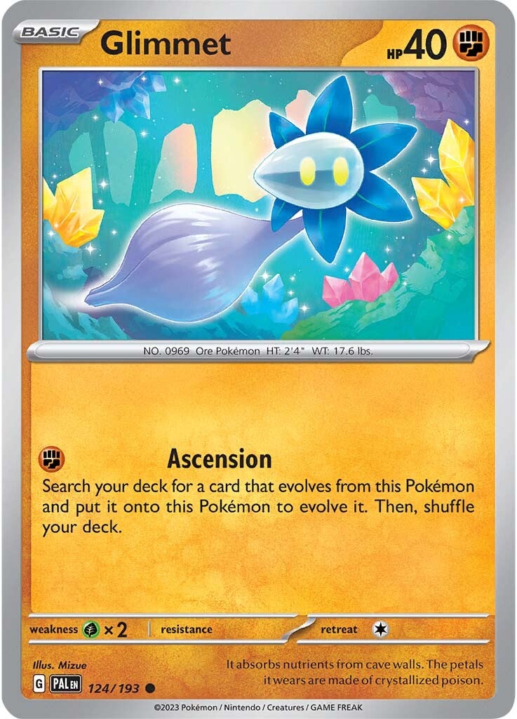 Glimmet (124/193) [Scarlet & Violet: Paldea Evolved] | Shuffle n Cut Hobbies & Games