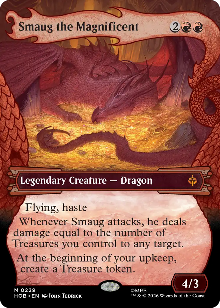 Smaug the Magnificent (Showcase) [The Hobbit] | Shuffle n Cut Hobbies & Games