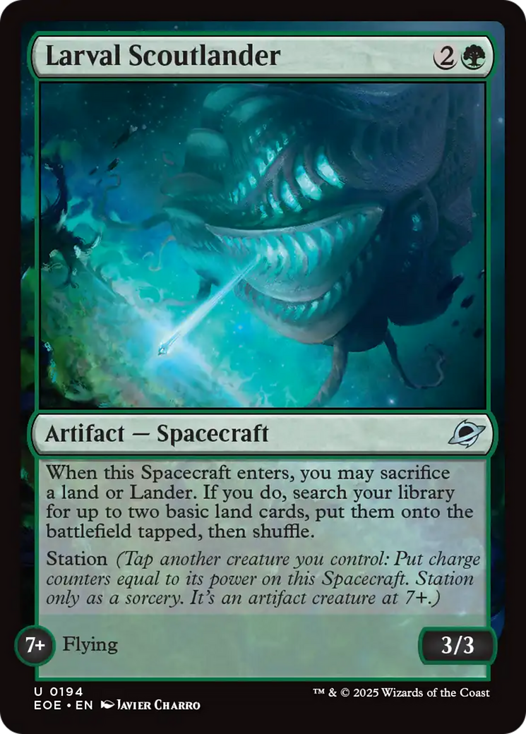 Larval Scoutlander [Edge of Eternities] | Shuffle n Cut Hobbies & Games