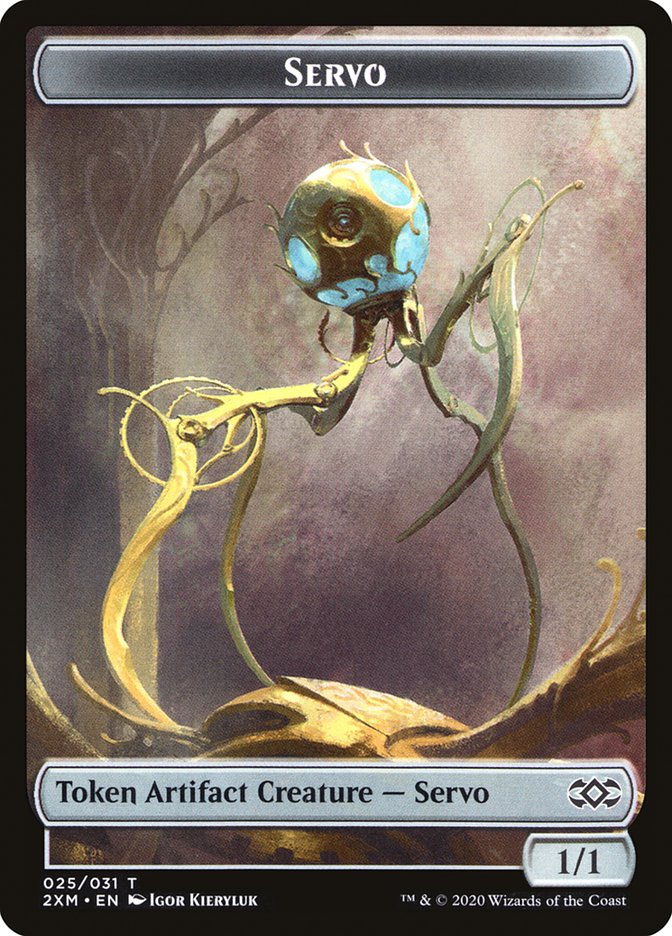 Servo Token [Double Masters Tokens] | Shuffle n Cut Hobbies & Games