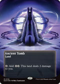 Ancient Tomb (0136) (Borderless) (Galaxy Foil) [Edge of Eternities: Stellar Sights]