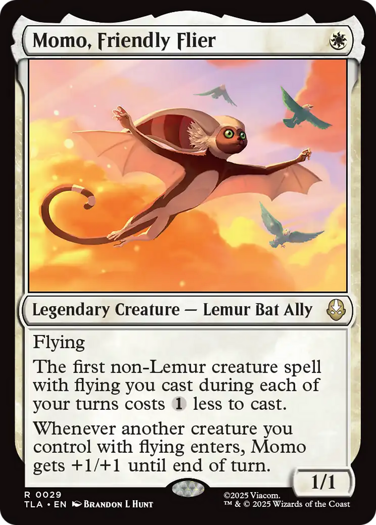 Momo, Friendly Flier [Avatar: The Last Airbender] | Shuffle n Cut Hobbies & Games