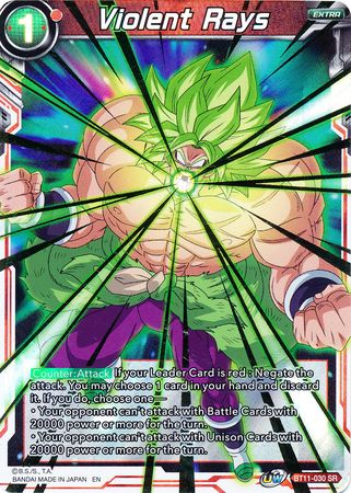 Violent Rays (BT11-030) [Vermilion Bloodline 2nd Edition] | Shuffle n Cut Hobbies & Games
