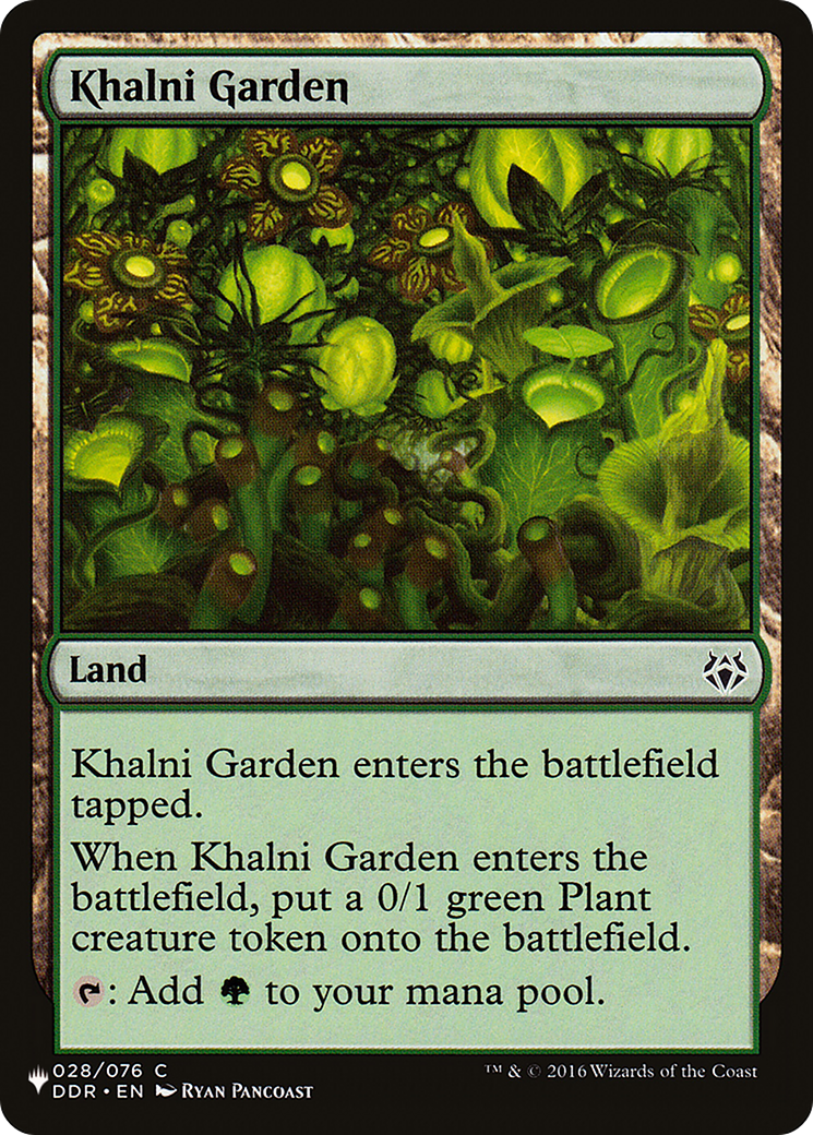 Khalni Garden [The List] | Shuffle n Cut Hobbies & Games