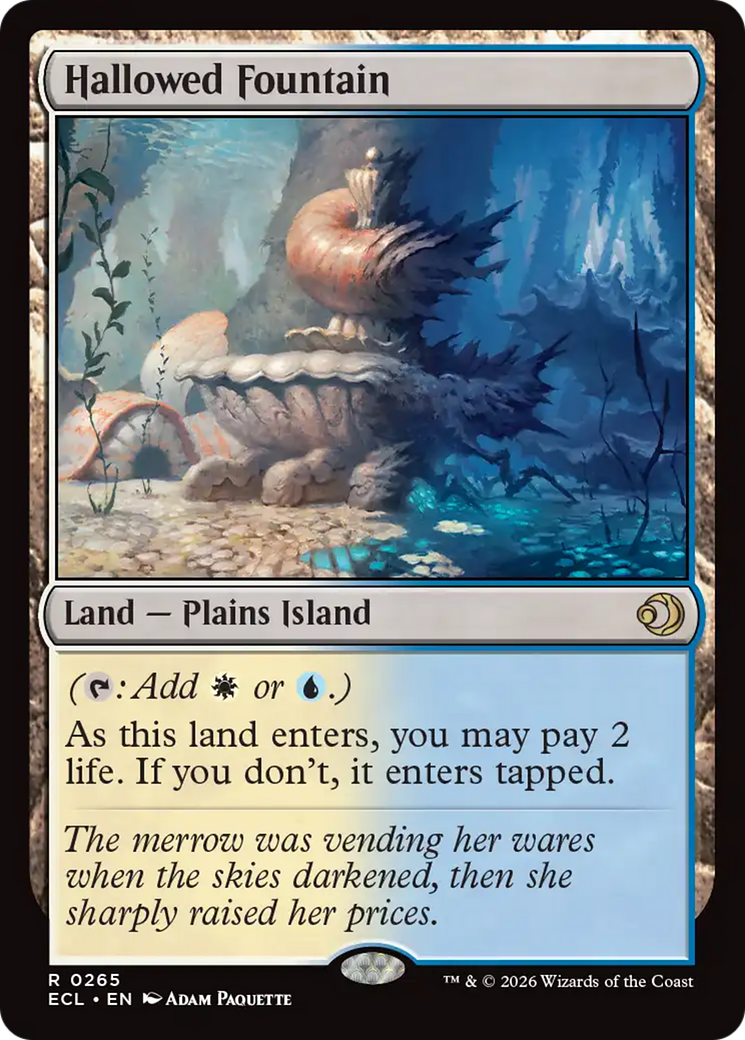 Hallowed Fountain [Lorwyn Eclipsed] | Shuffle n Cut Hobbies & Games