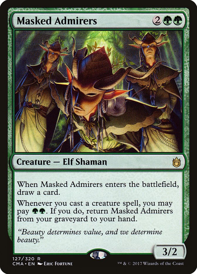 Masked Admirers [Commander Anthology] | Shuffle n Cut Hobbies & Games