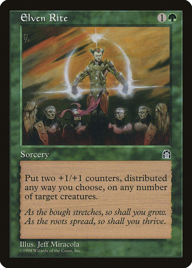 Elven Rite [Stronghold] | Shuffle n Cut Hobbies & Games