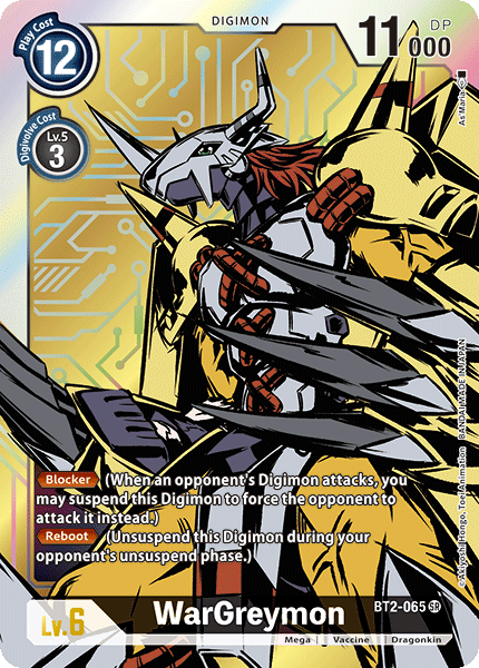 WarGreymon [BT2-065] (Alternate Art) [Release Special Booster Ver.1.0] | Shuffle n Cut Hobbies & Games