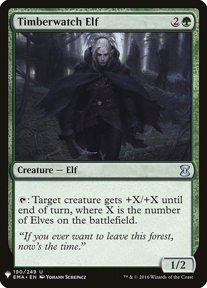 Timberwatch Elf [Mystery Booster] | Shuffle n Cut Hobbies & Games