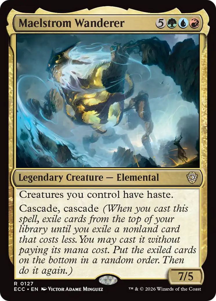 Maelstrom Wanderer [Lorwyn Eclipsed Commander] | Shuffle n Cut Hobbies & Games