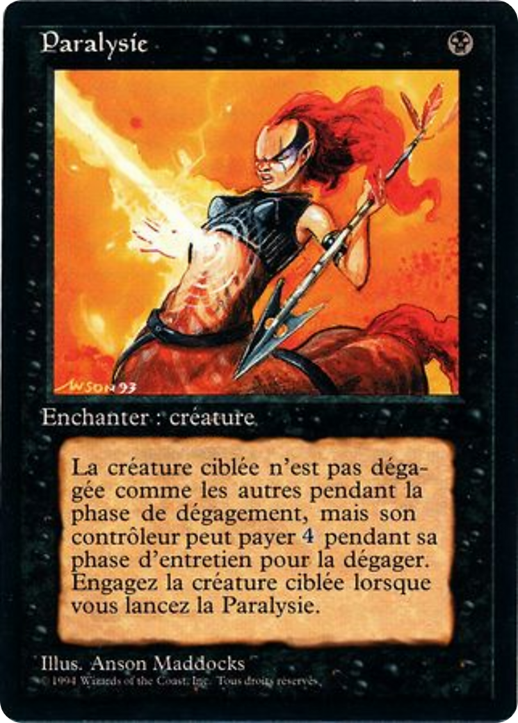Paralyze [Foreign Black Border] | Shuffle n Cut Hobbies & Games