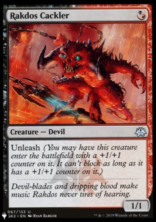Rakdos Cackler [The List] | Shuffle n Cut Hobbies & Games