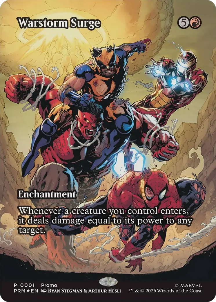 Warstorm Surge [Media Promos] | Shuffle n Cut Hobbies & Games