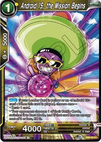 Android 15, the Mission Begins (EB1-41) [Battle Evolution Booster] | Shuffle n Cut Hobbies & Games