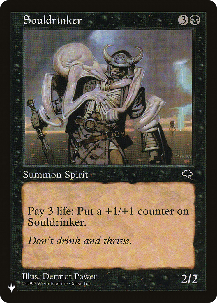 Souldrinker [The List] | Shuffle n Cut Hobbies & Games