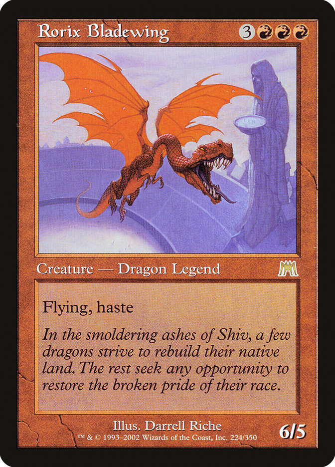 Rorix Bladewing [Onslaught] | Shuffle n Cut Hobbies & Games