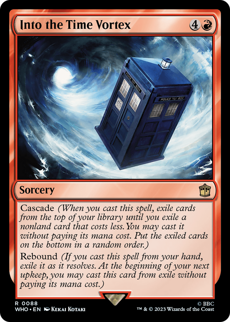 Into the Time Vortex [Doctor Who] | Shuffle n Cut Hobbies & Games