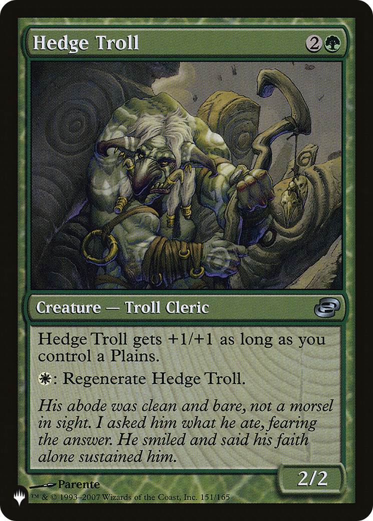 Hedge Troll [The List] | Shuffle n Cut Hobbies & Games