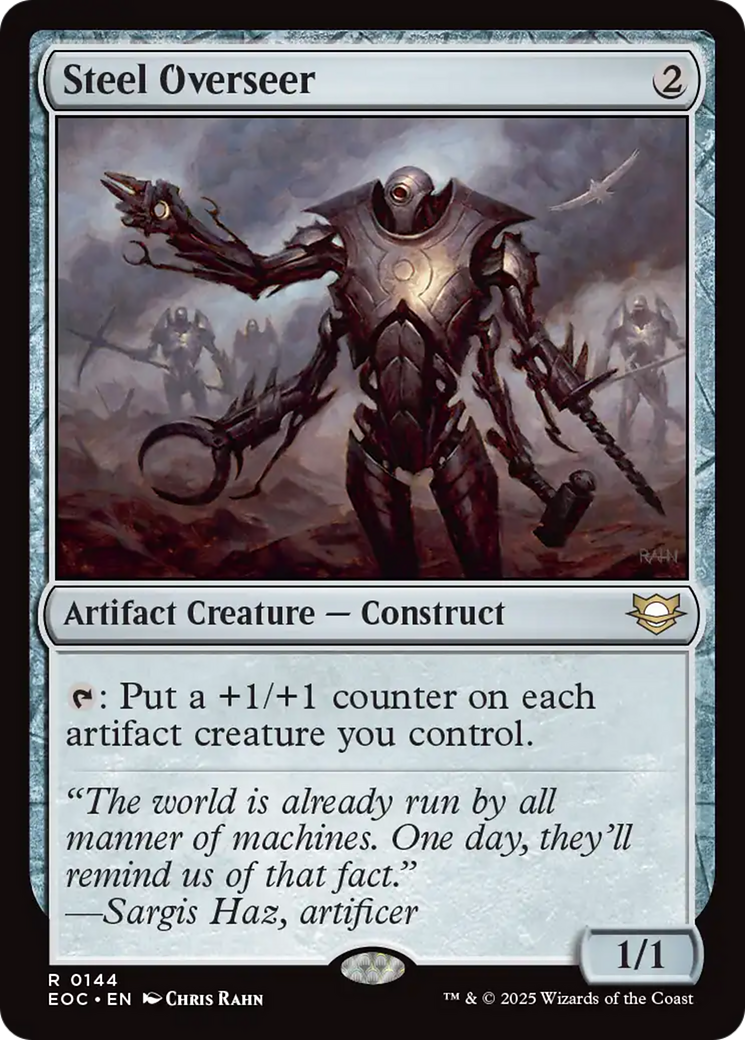 Steel Overseer [Edge of Eternities Commander] | Shuffle n Cut Hobbies & Games