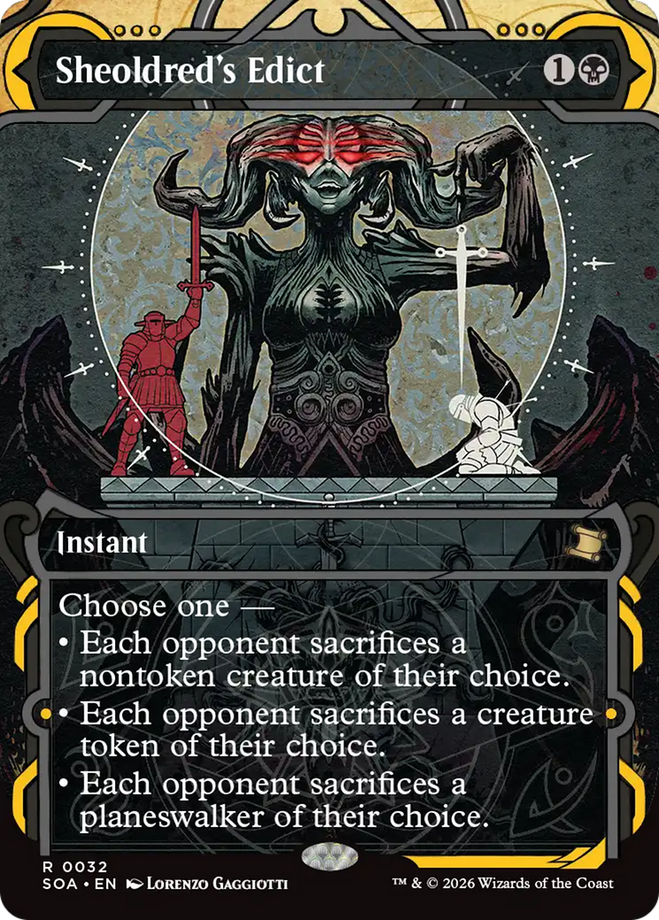 Sheoldred's Edict [Secrets of Strixhaven: Mystical Archive] | Shuffle n Cut Hobbies & Games
