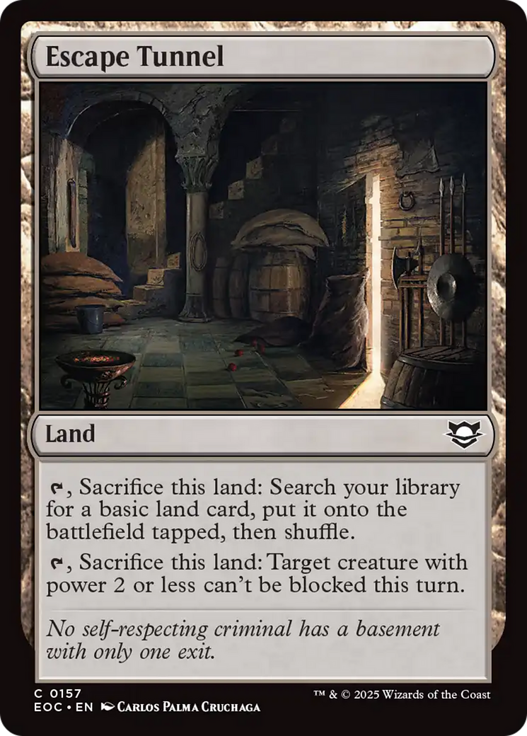 Escape Tunnel [Edge of Eternities Commander] | Shuffle n Cut Hobbies & Games