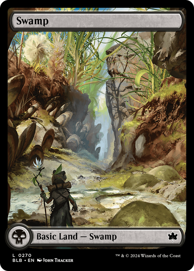 Swamp (0270) [Bloomburrow] | Shuffle n Cut Hobbies & Games