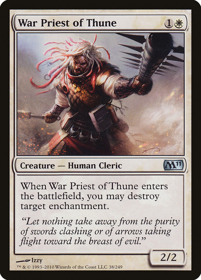 War Priest of Thune [Magic 2011] | Shuffle n Cut Hobbies & Games