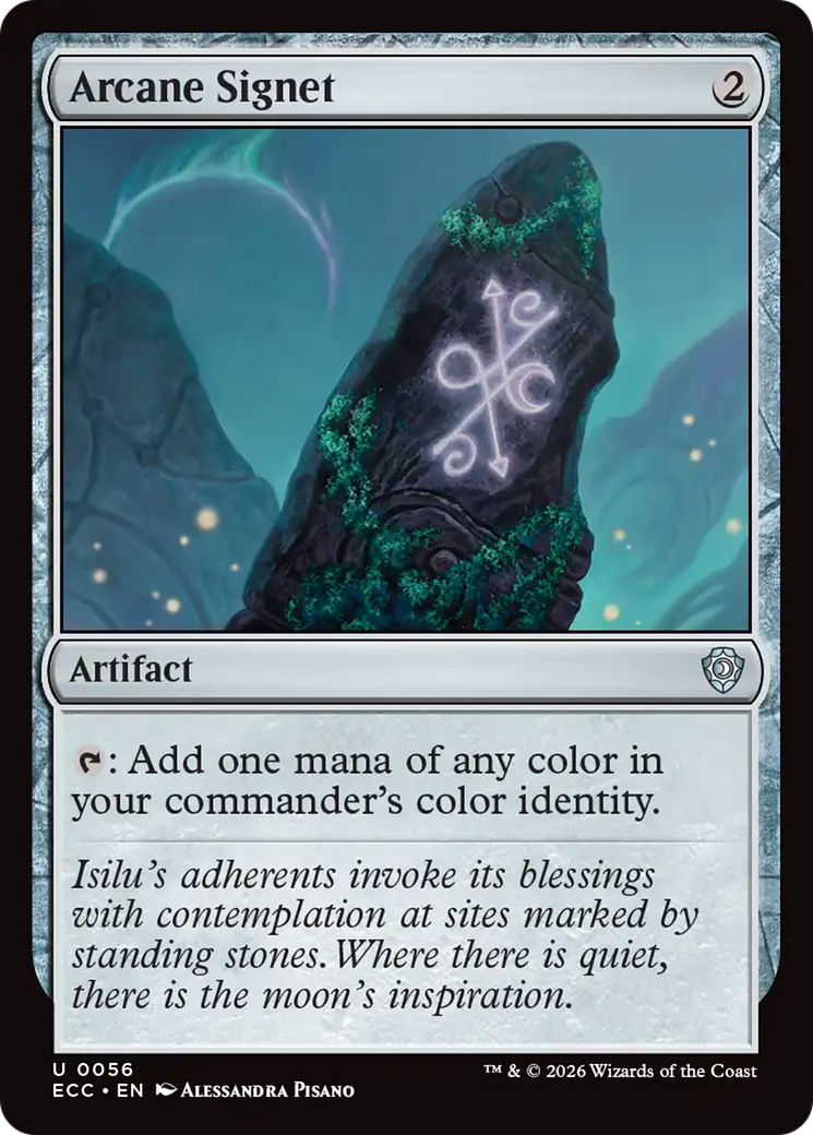 Arcane Signet (0056) [Lorwyn Eclipsed Commander] | Shuffle n Cut Hobbies & Games