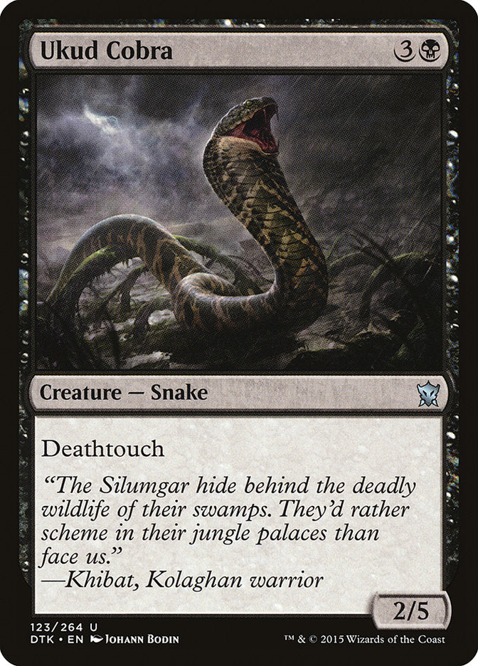 Ukud Cobra [Dragons of Tarkir] | Shuffle n Cut Hobbies & Games