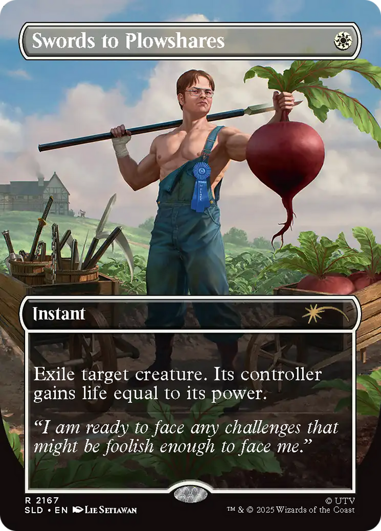 Swords to Plowshares (2167) [Secret Lair Drop Series] | Shuffle n Cut Hobbies & Games