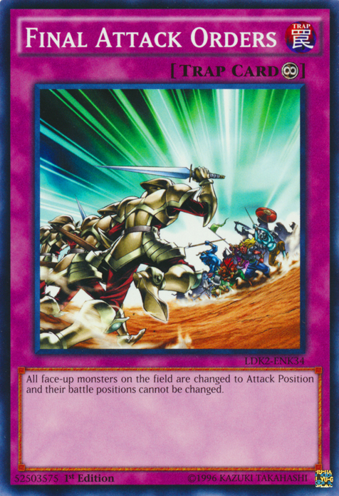 Final Attack Orders [LDK2-ENK34] Common | Shuffle n Cut Hobbies & Games