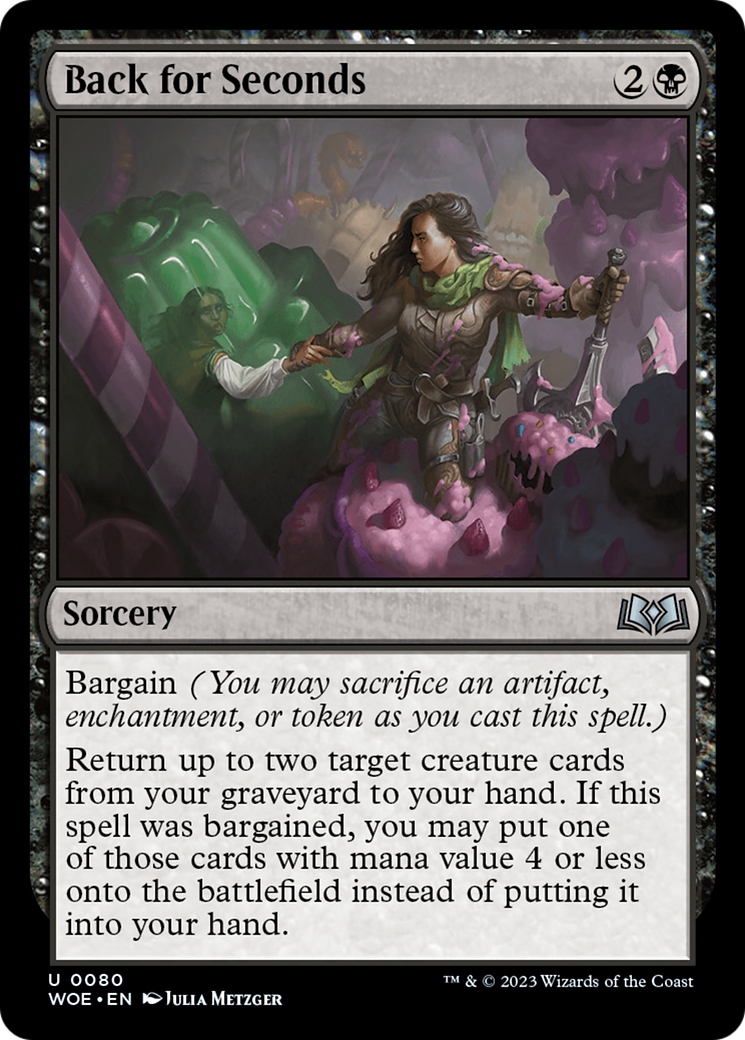 Back for Seconds [Wilds of Eldraine] | Shuffle n Cut Hobbies & Games