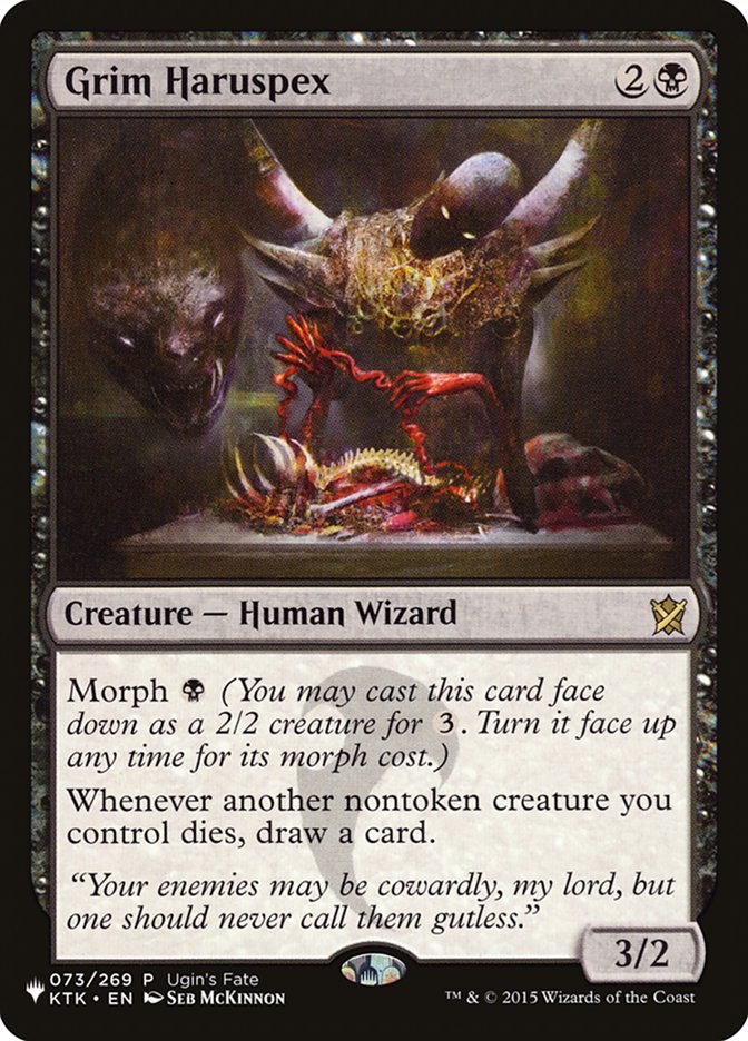 Grim Haruspex [The List] | Shuffle n Cut Hobbies & Games