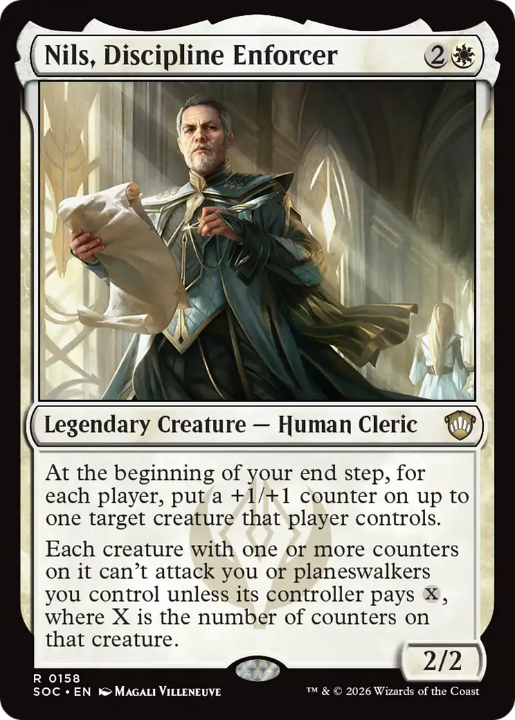 Nils, Discipline Enforcer [Secrets of Strixhaven Commander] | Shuffle n Cut Hobbies & Games