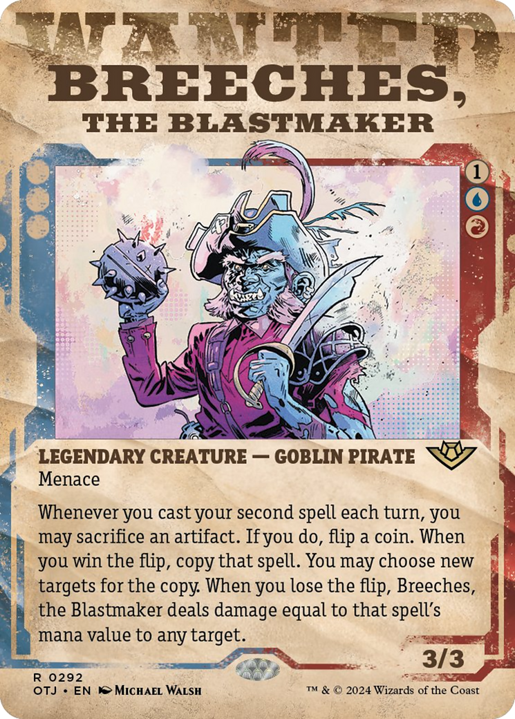 Breeches, the Blastmaker (Showcase) [Outlaws of Thunder Junction] | Shuffle n Cut Hobbies & Games